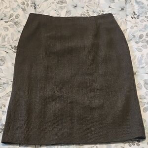 Vintage Ann Taylor Dark Green Pencil Skirt